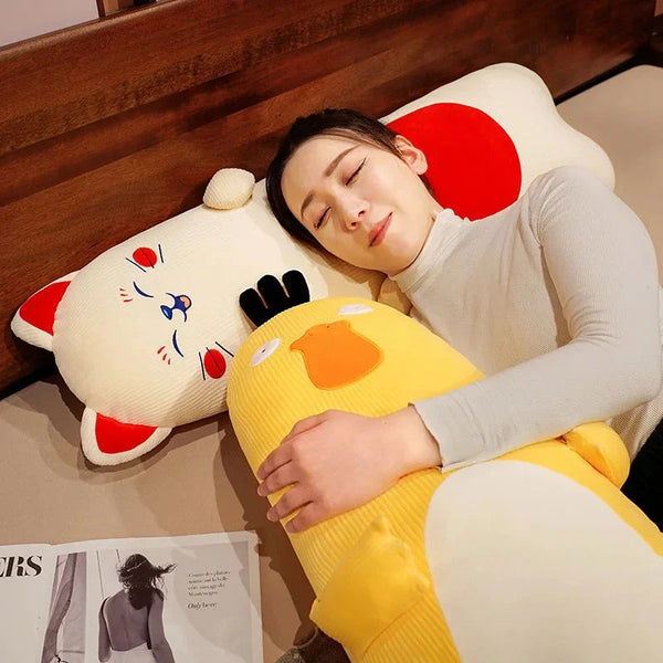 Long Snuggly Animal Family Plushies