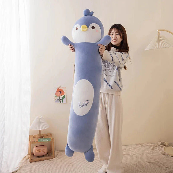 Long Snuggly Fish Axolotl Penguin Plushie Collection 2024