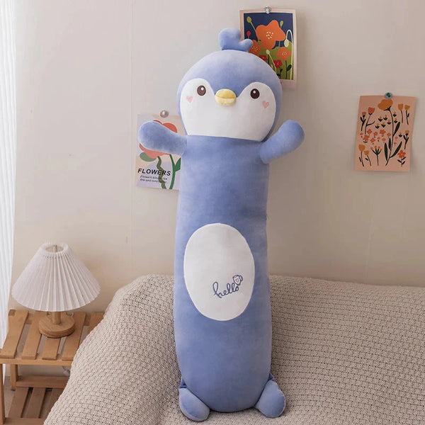 Long Snuggly Fish Axolotl Penguin Plushie Collection 2024