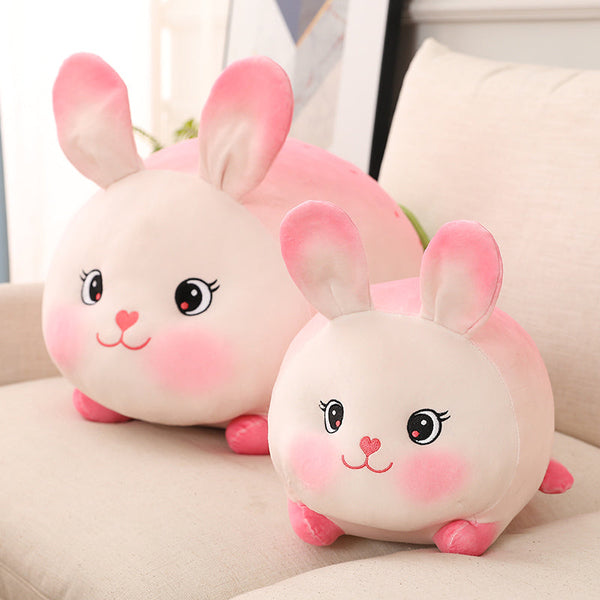 Lucky Strawberry Bunny Plushies