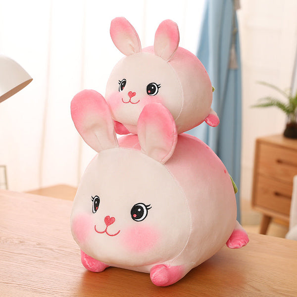 Lucky Strawberry Bunny Plushies
