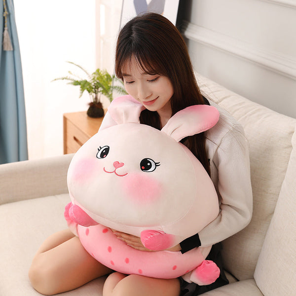 Lucky Strawberry Bunny Plushies