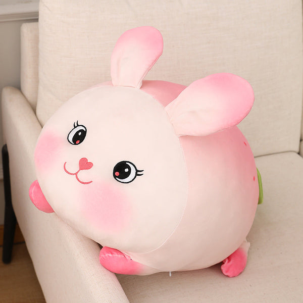 Lucky Strawberry Bunny Plushies