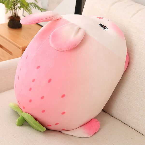 Lucky Strawberry Bunny Plushies