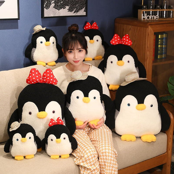 Mumble and Frosty the Fluffy Penguin Plushie