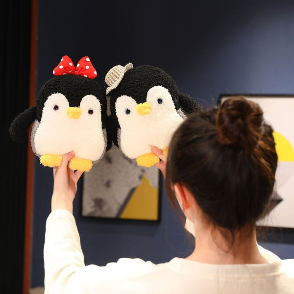 Mumble and Frosty the Fluffy Penguin Plushie
