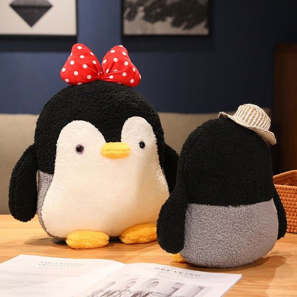 Mumble and Frosty the Fluffy Penguin Plushie