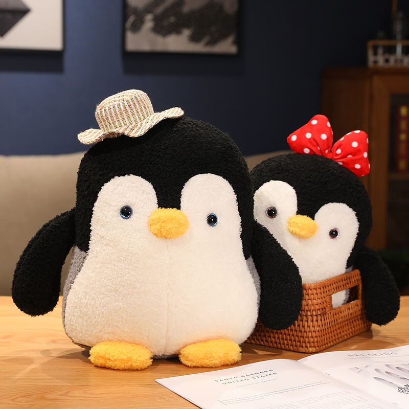 Mumble and Frosty the Fluffy Penguin Plushie