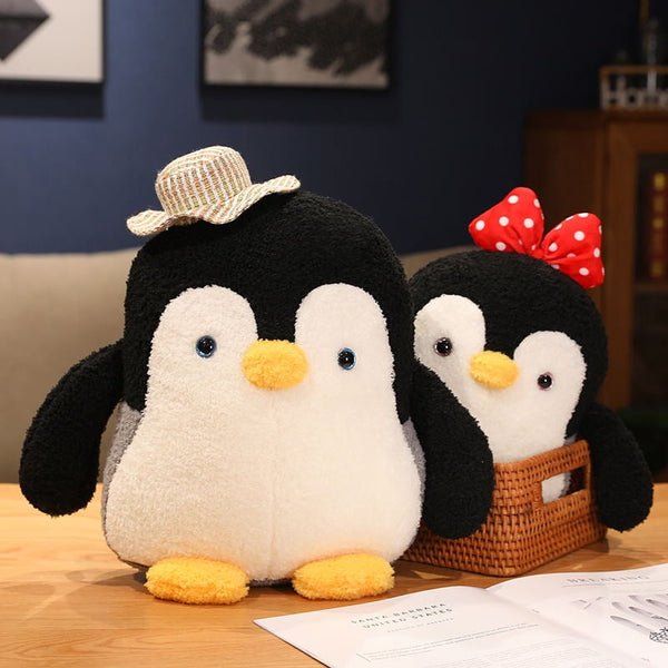 Mumble and Frosty the Fluffy Penguin Plushie
