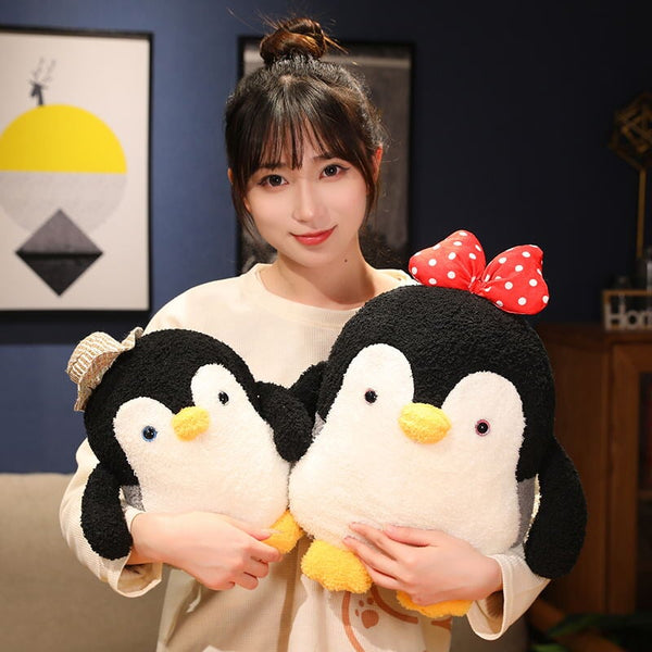 Mumble and Frosty the Fluffy Penguin Plushie