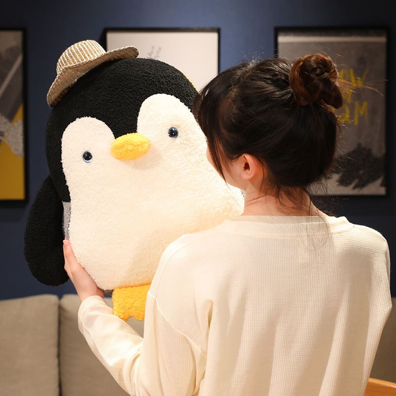 Mumble and Frosty the Fluffy Penguin Plushie