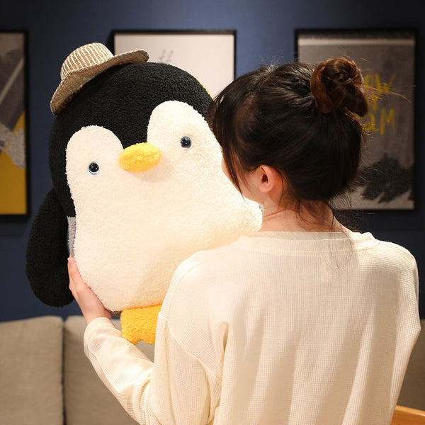 Mumble and Frosty the Fluffy Penguin Plushie