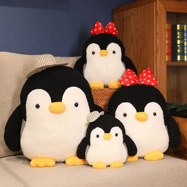 Mumble and Frosty the Fluffy Penguin Plushie