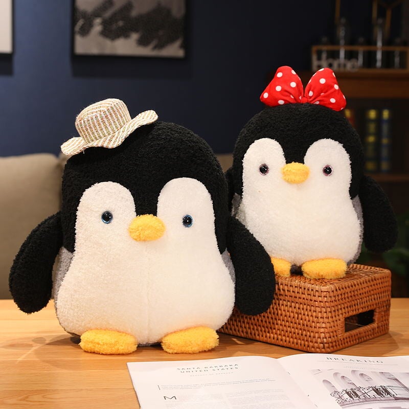 Mumble and Frosty the Fluffy Penguin Plushie