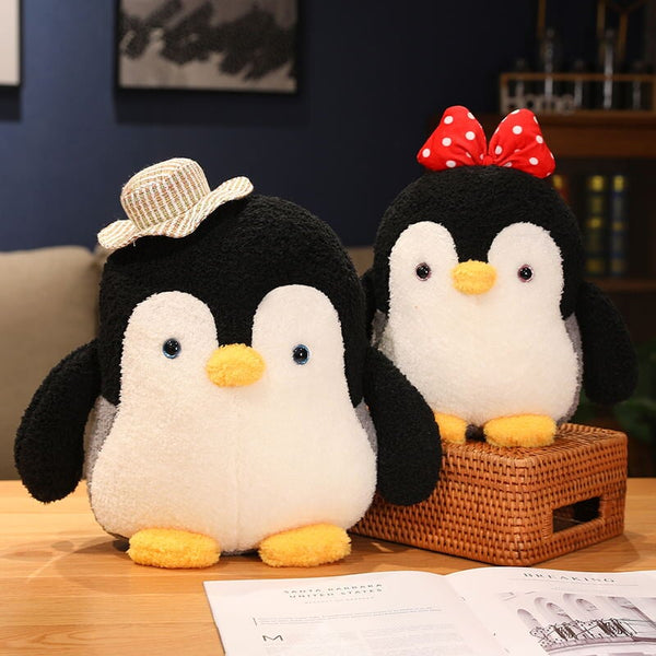 Mumble and Frosty the Fluffy Penguin Plushie