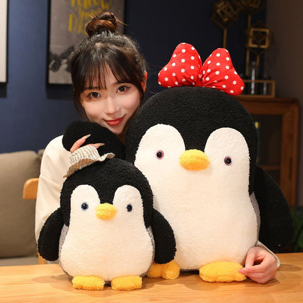 Mumble and Frosty the Fluffy Penguin Plushie