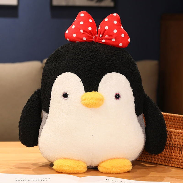 Mumble and Frosty the Fluffy Penguin Plushie