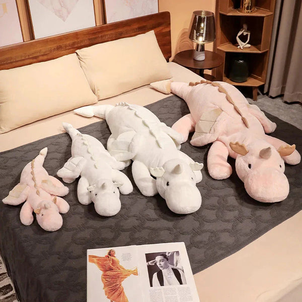 Ryoko and Nuri the Horned Dragon Plushies