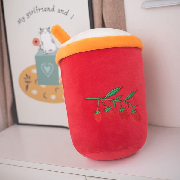 Smiling Boba Dessert Plushie