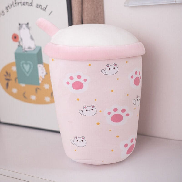 Smiling Boba Dessert Plushie