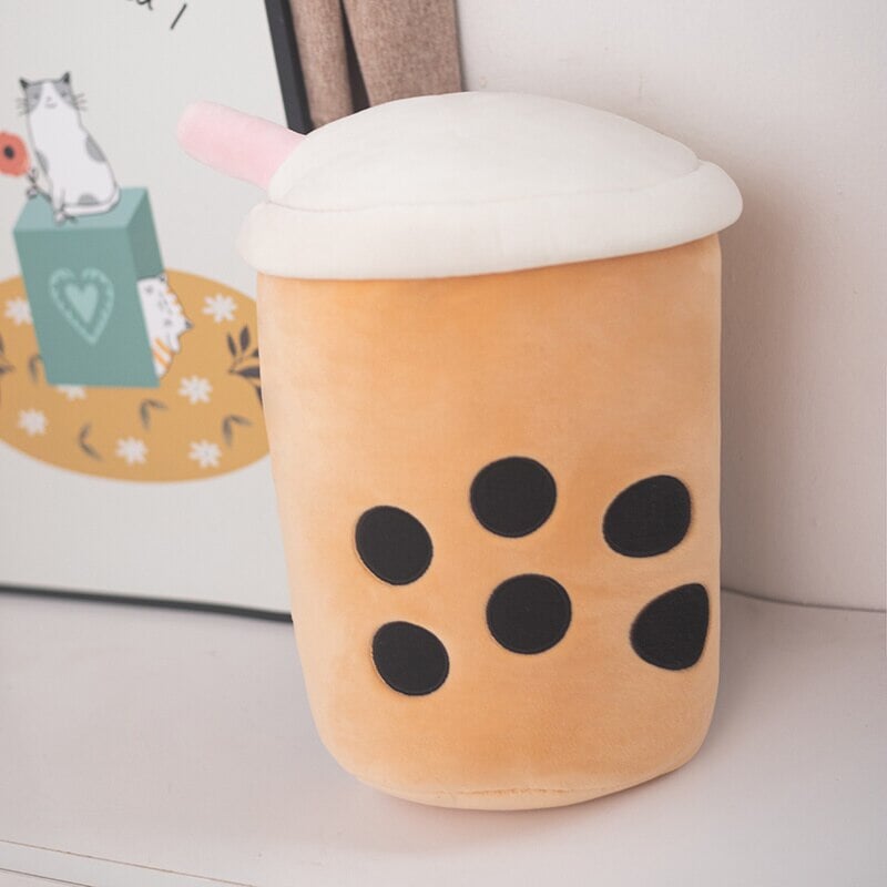 Smiling Boba Dessert Plushie