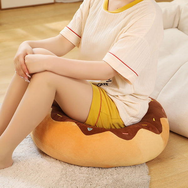 Soft Pastel Donut Cushion Plushies Collection
