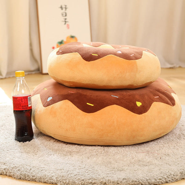 Soft Pastel Donut Cushion Plushies Collection