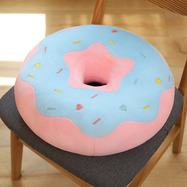 Soft Pastel Donut Cushion Plushies Collection