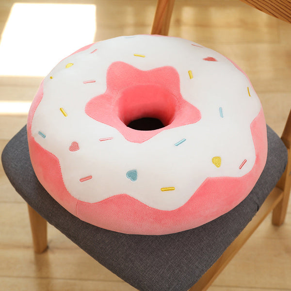Soft Pastel Donut Cushion Plushies Collection