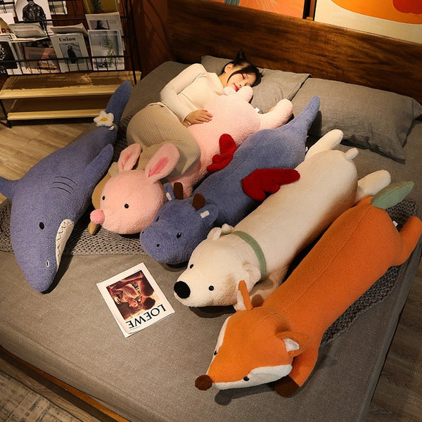 The Fluffy Giants Dragon Fox Bunny Bear Shark Plushies