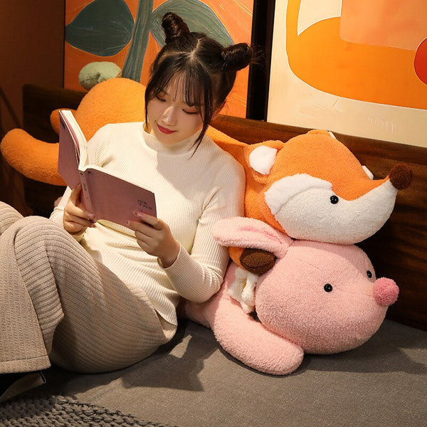 The Fluffy Giants Dragon Fox Bunny Bear Shark Plushies