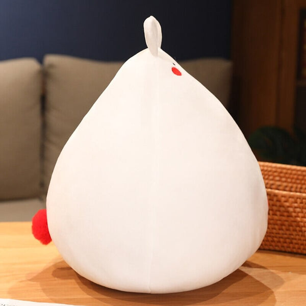 Zuki the White Bunny Plushie with Mini Face