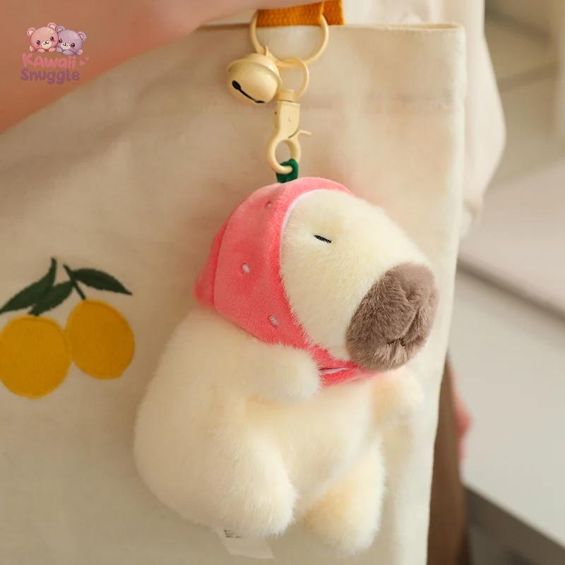 White Capybara Plush Toy – A Fluffy Friend for Every Moment! Kawaii Snuggle