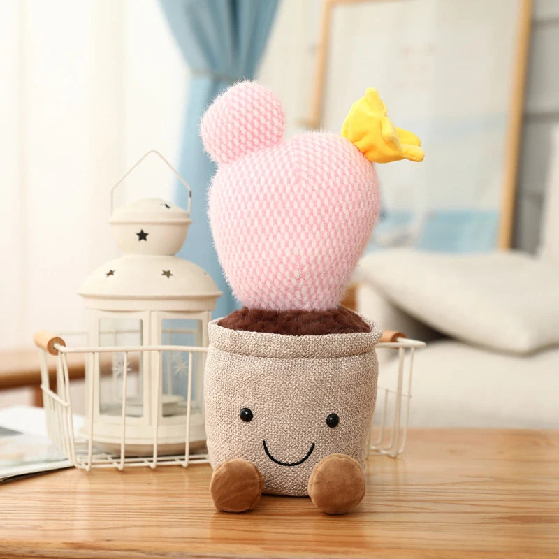 25-35cm Cute Plants Series Plush Toy Lifelike Tulip Mushroom Bluebell Flowers Dolls Stuffed Soft Kids Toys Kawaii Room Decor
