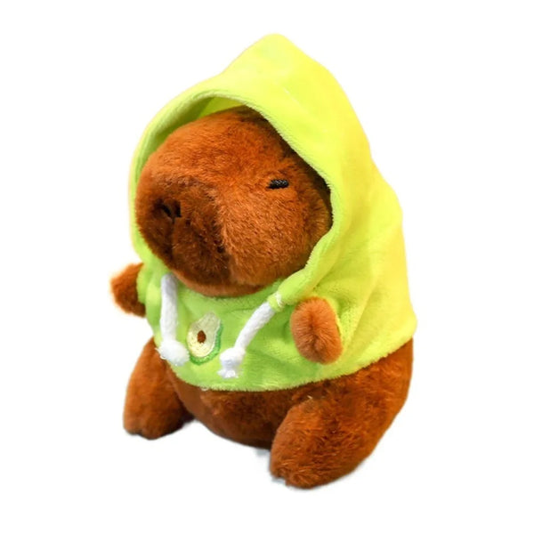 Swimming Ring Capybara Plush Capybara Keychain Stuffed Animals Cute Toy