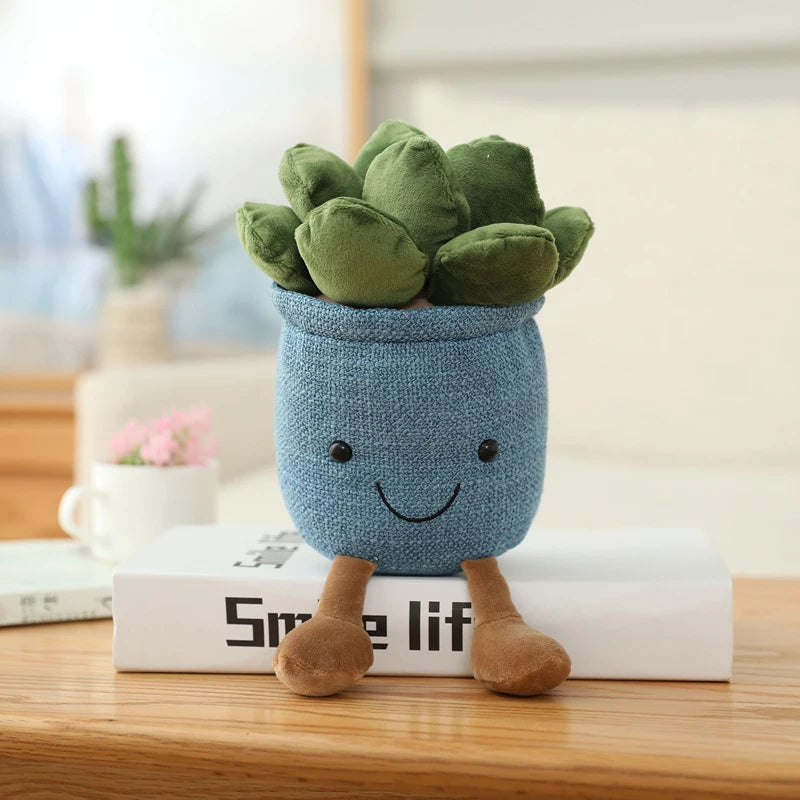 25-35cm Cute Plants Series Plush Toy Lifelike Tulip Mushroom Bluebell Flowers Dolls Stuffed Soft Kids Toys Kawaii Room Decor