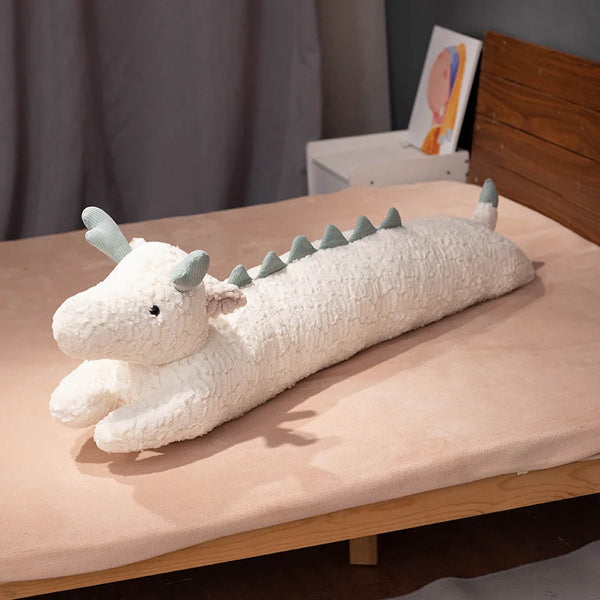 Kawaii Long Giant Curly Animal Bunny Plush Pillow – Soft Sleep Companion for Kids and Home Decor