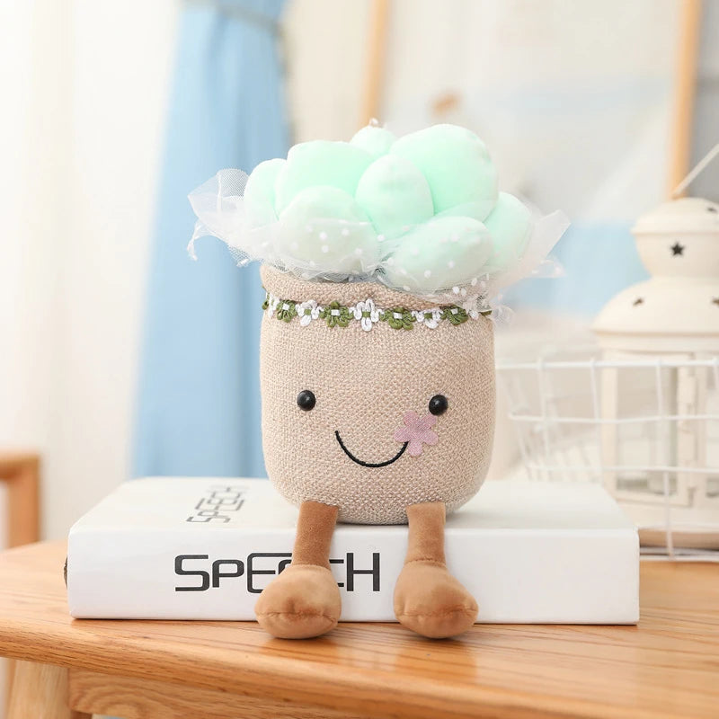 25-35cm Cute Plants Series Plush Toy Lifelike Tulip Mushroom Bluebell Flowers Dolls Stuffed Soft Kids Toys Kawaii Room Decor