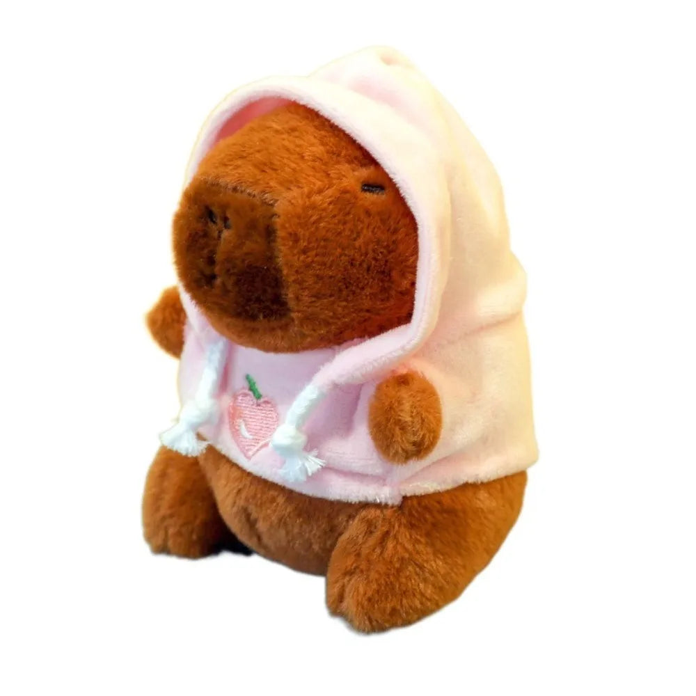 Swimming Ring Capybara Plush Capybara Keychain Stuffed Animals Cute Toy