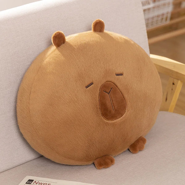2-in-1 Capybara Sacabambaspis Pillow – A Whimsical Creature Combo for Cozy Days