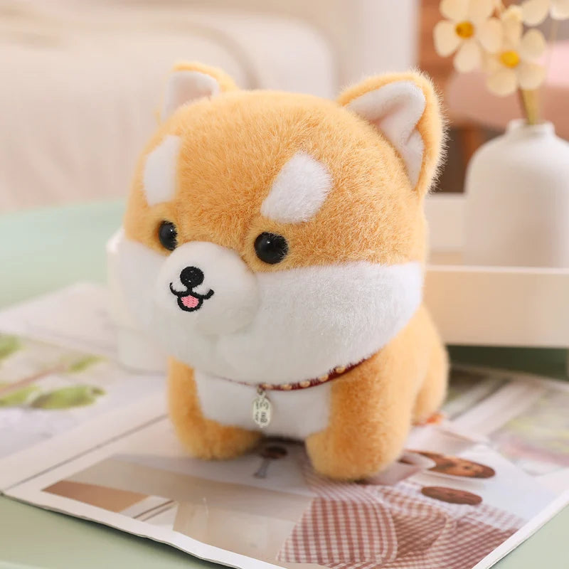 Cute Fluffy Shiba Dog Plush Toy – The Perfect Cuddly Companion