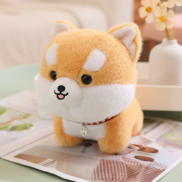 Cute Fluffy Shiba Dog Plush Toy – The Perfect Cuddly Companion