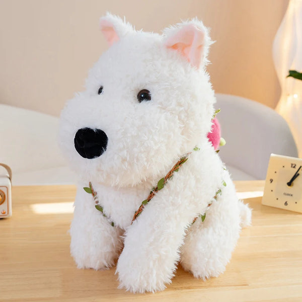 Creative West Highland White Terrier Plush Anime Dog Toys