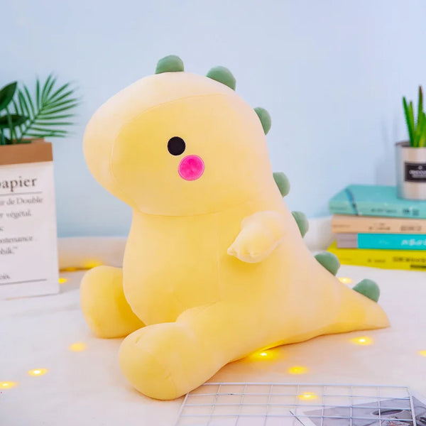 Baby Hug Doll Kawaii Dinosaur Plush Doll Cartoon Stuffed Animal Dino Toy