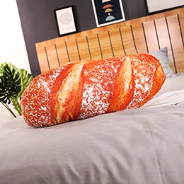 Butter Bread Plush Breakfast Pillows – 3D Printed Lifelike Pork Floss
