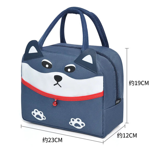 Cartoon Lunch Bag Kawaii Duck Thick Thermal Food Storage Bags