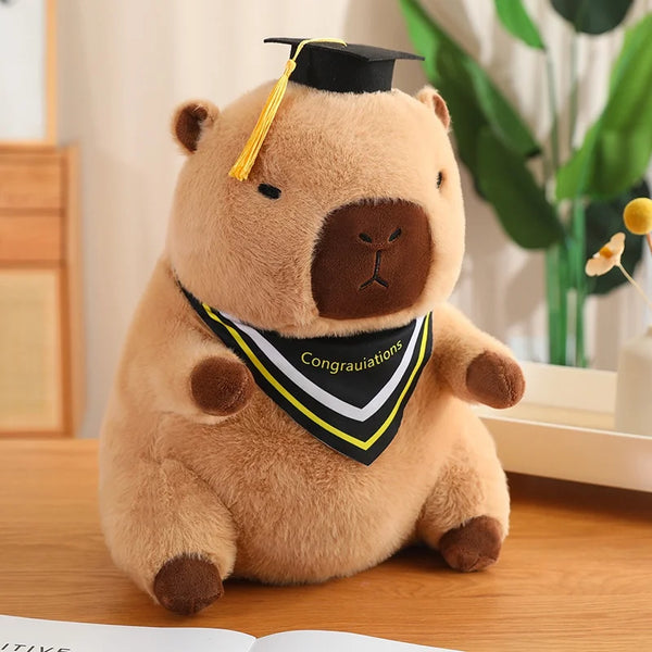 Capybara Cosplay Plush Series – Strawberry, Turtle, Poop, Hamburger