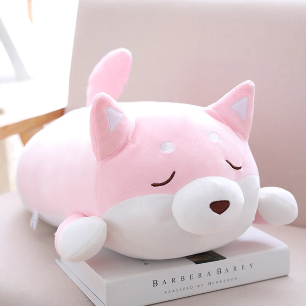 Happy Chuppy Corgi-Dog Plush Toy Stuffed Soft Animal Cartoon Pillow