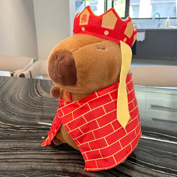 Capybara Cosplay Plush Series – Strawberry, Turtle, Poop, Hamburger