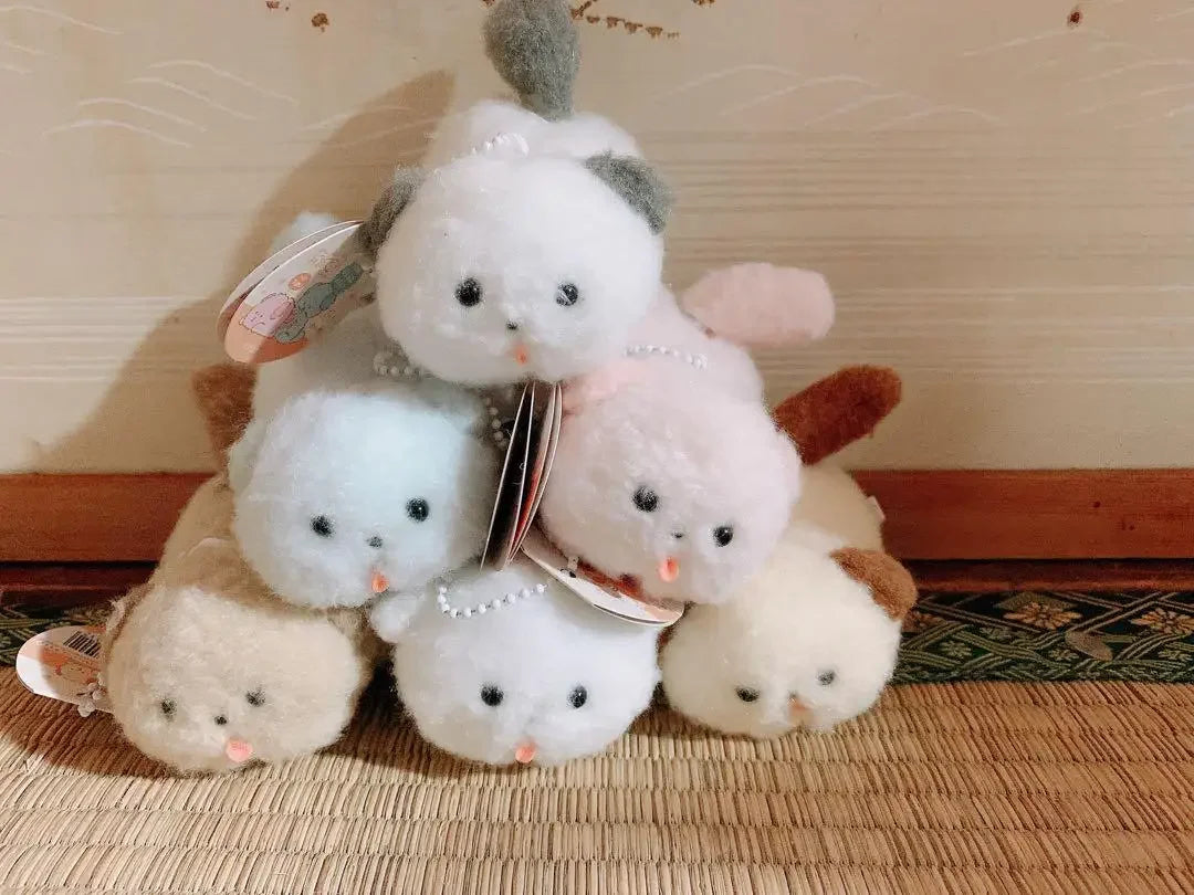 Chill-Out Puppy Dog Plush Toy Tiny Tail-Wagging Joy in Your Pocket